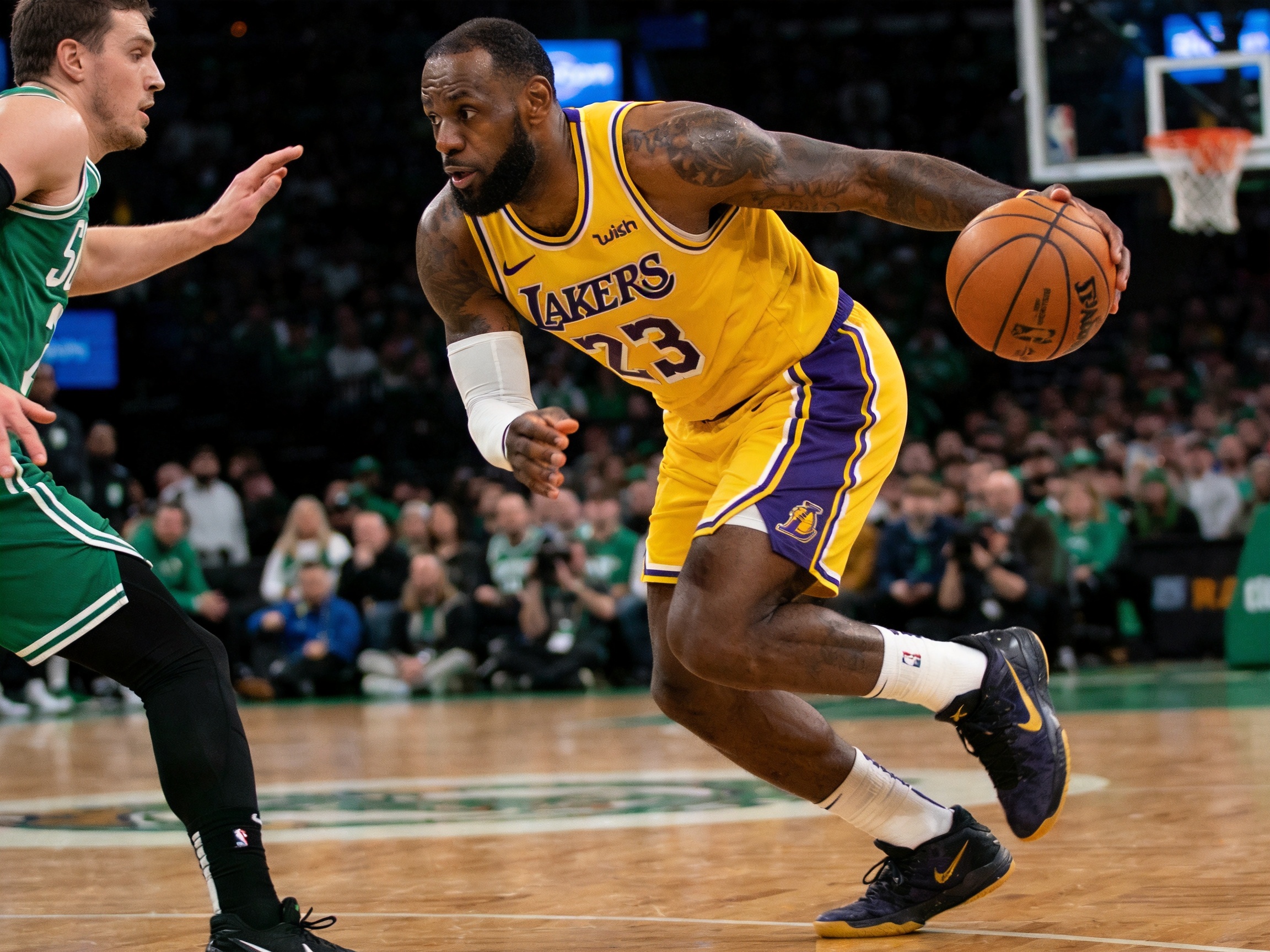 NBA 湖人加时胜凯尔特人